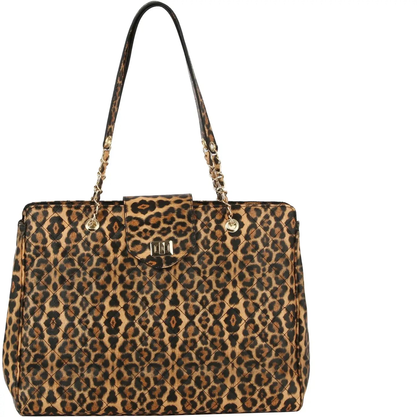 Fashion Oversize Quilted Satchel Trolley Sleeve