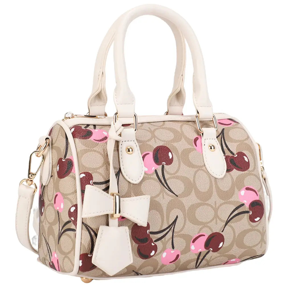 Oval Cherry Print Handle Satchel case of 3
$35.25 MSRP $64.99