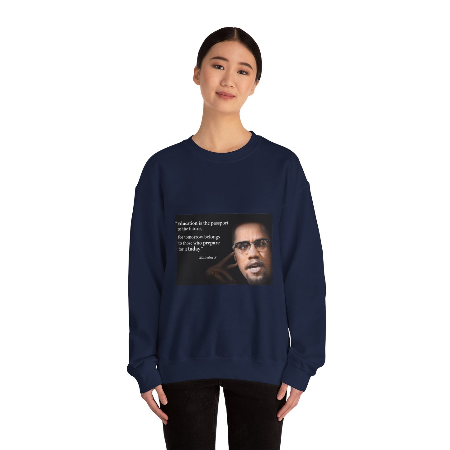 Black History Month Sweatshirt, Civil Rights Activist Apparel, BLM Sweatshirt, Malcom X Quote Jumper, Social Justice Clothing, Equality