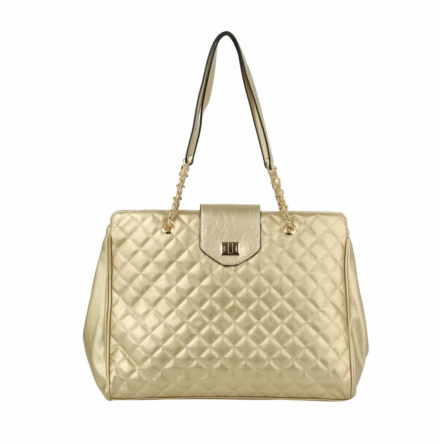Fashion Oversize Quilted Satchel Trolley Sleeve