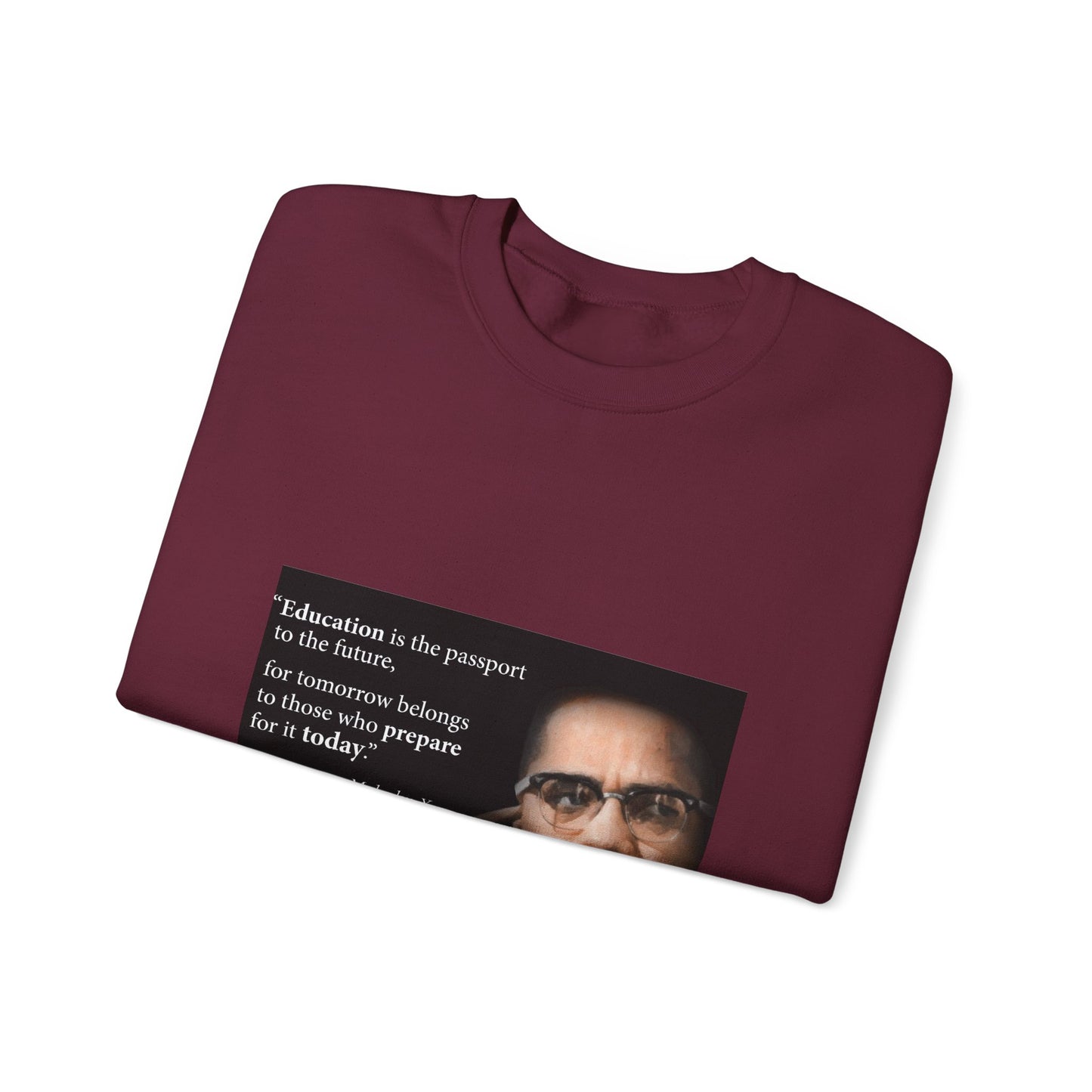 Black History Month Sweatshirt, Civil Rights Activist Apparel, BLM Sweatshirt, Malcom X Quote Jumper, Social Justice Clothing, Equality