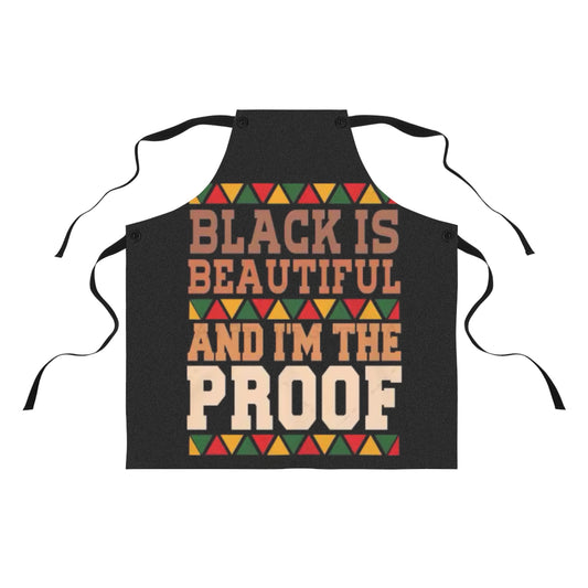 Black is beautiful Apron (AOP)