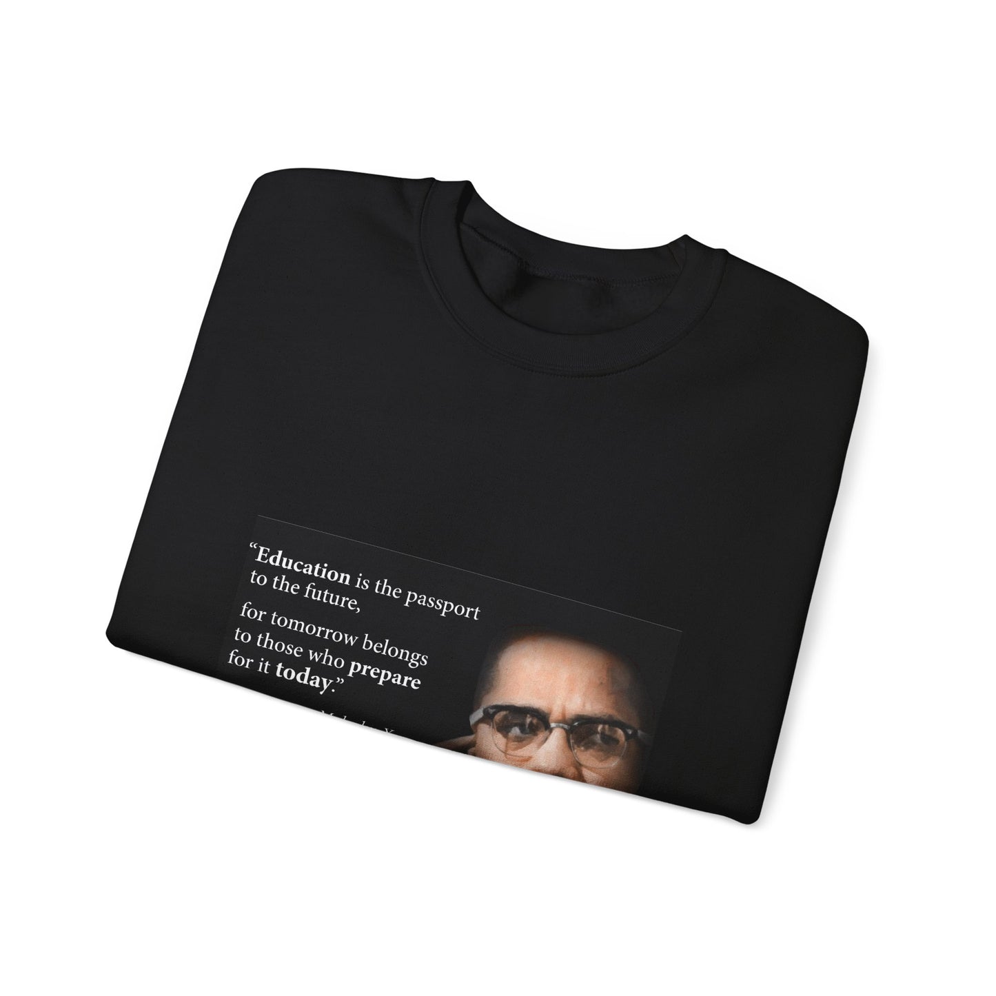 Black History Month Sweatshirt, Civil Rights Activist Apparel, BLM Sweatshirt, Malcom X Quote Jumper, Social Justice Clothing, Equality