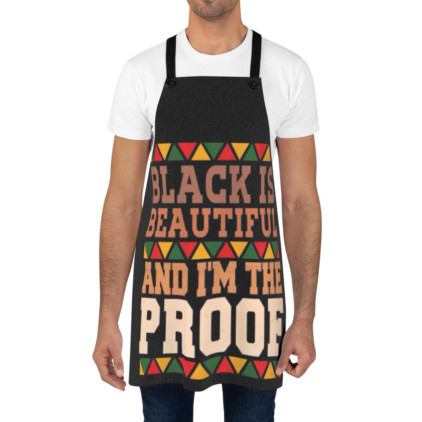 Black is beautiful Apron (AOP)