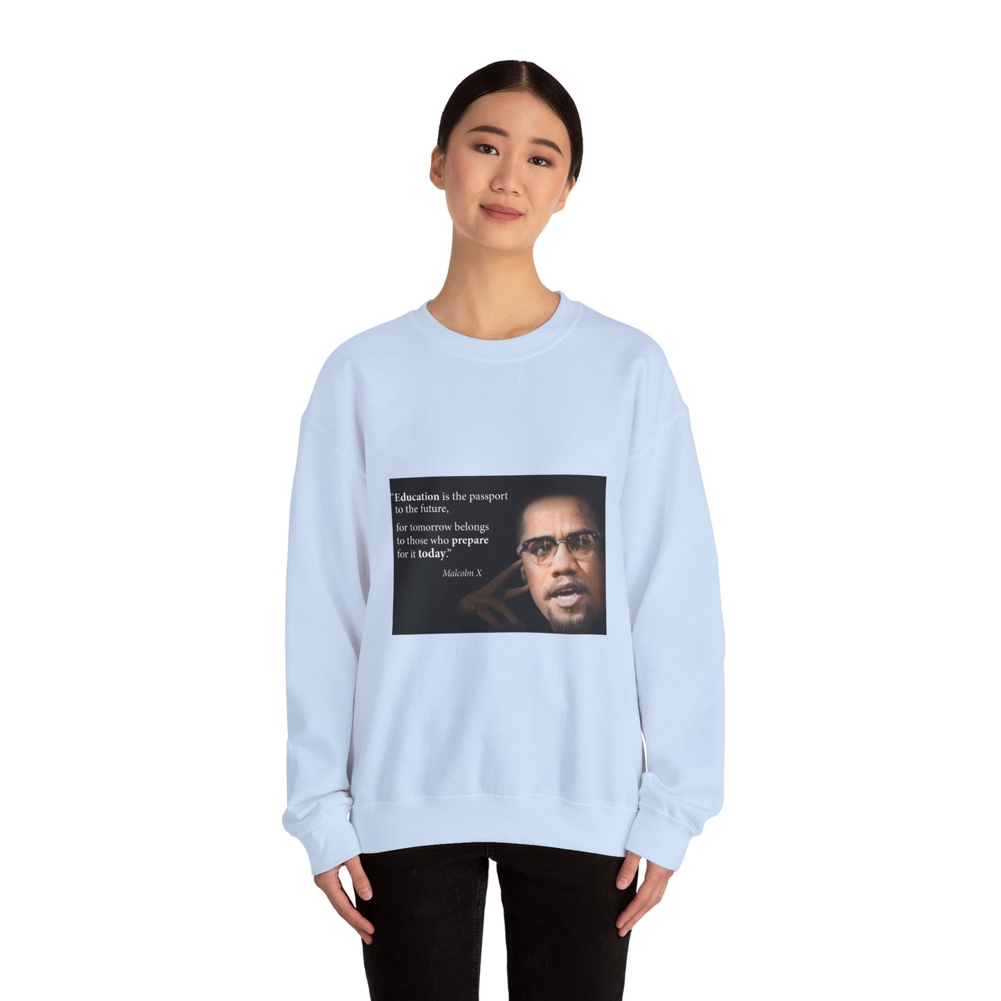 Black History Month Sweatshirt, Civil Rights Activist Apparel, BLM Sweatshirt, Malcom X Quote Jumper, Social Justice Clothing, Equality