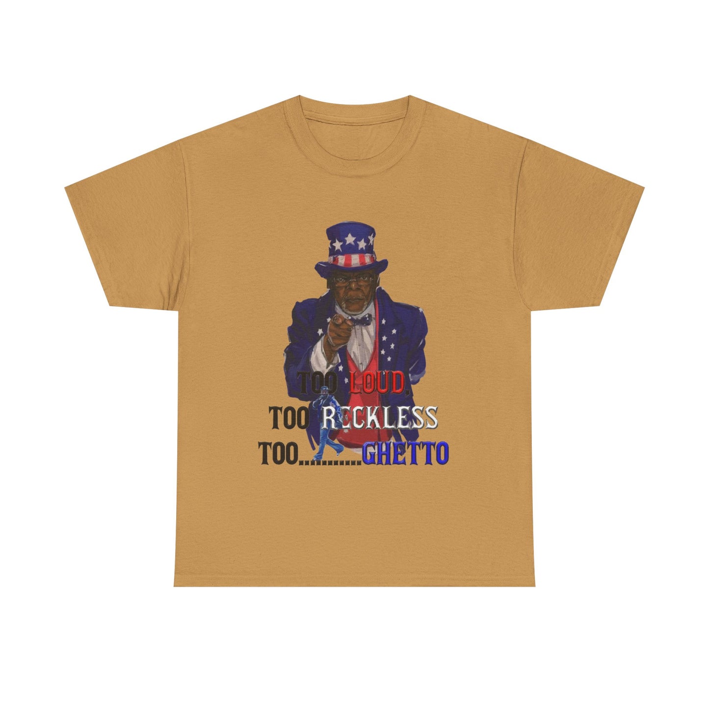 Patriotic T-Shirt, Street Style Top, Protest Fashion, Unisex Cotton Shirt, Fourth of July, Unique Gift