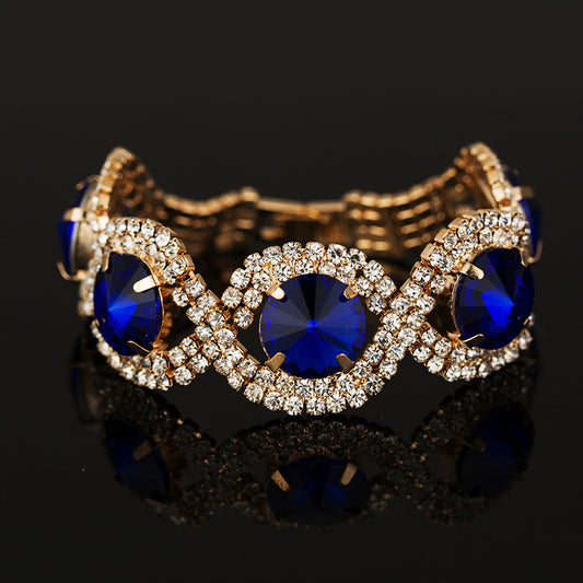 Multicolor Crystal Bracelet Jewelry Water Diamond Bracelet Wholesale
