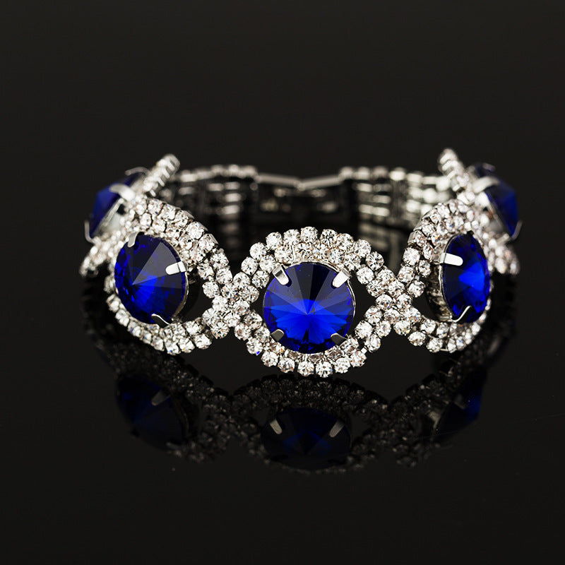 Multicolor Crystal Bracelet Jewelry Water Diamond Bracelet Wholesale