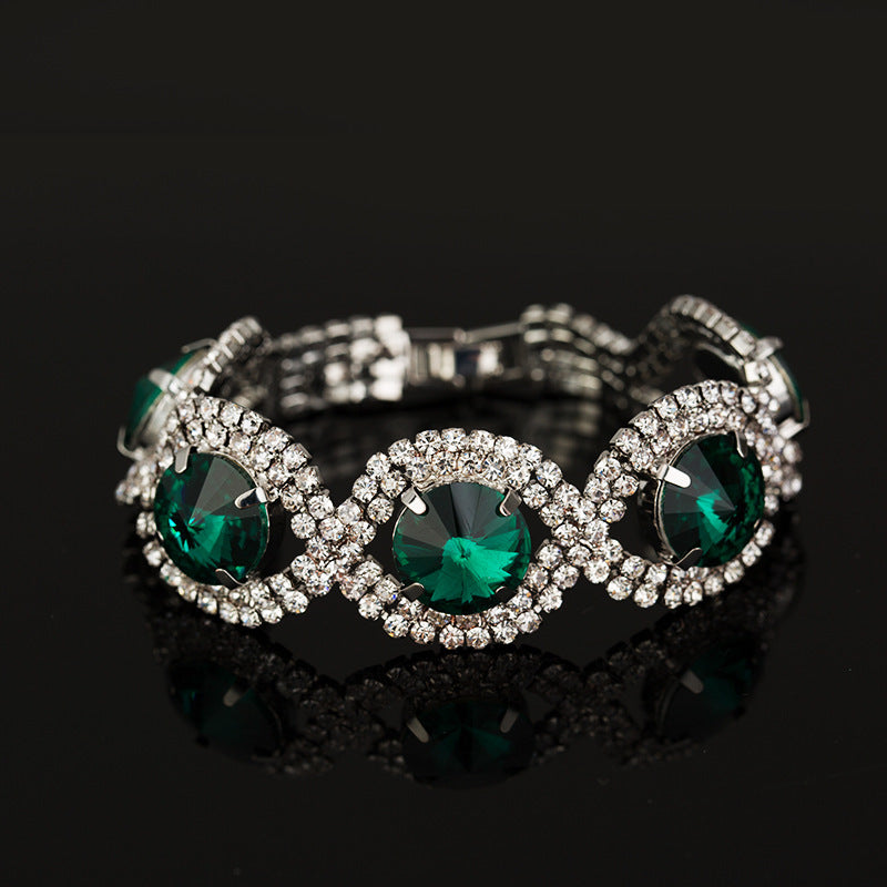 Multicolor Crystal Bracelet Jewelry Water Diamond Bracelet Wholesale