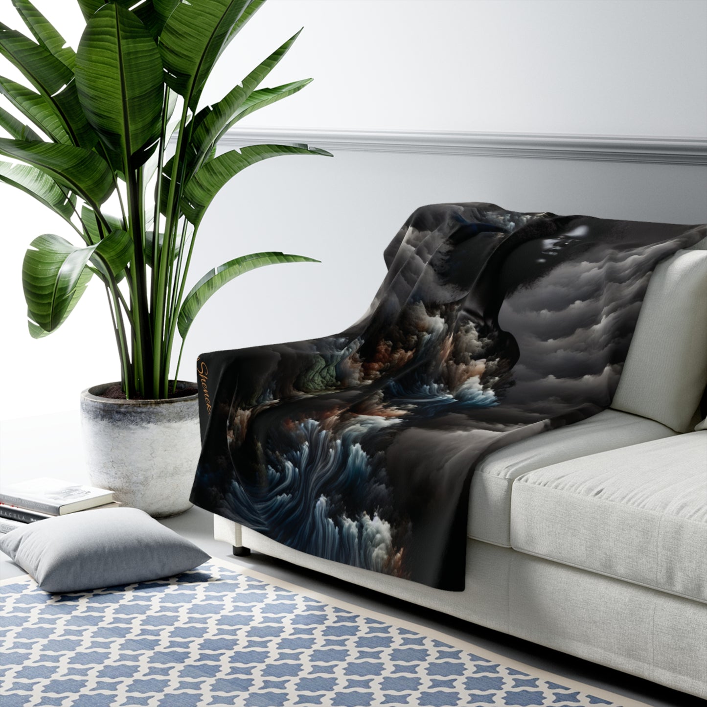 Sea Queen Sherpa Fleece Blanket
