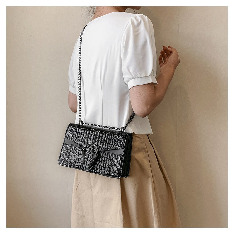Fashion Chain Women's Shoulder Crossbody Small Square Bag