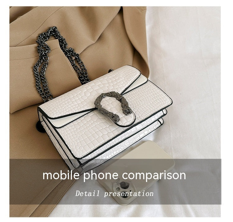 Fashion Chain Women's Shoulder Crossbody Small Square Bag