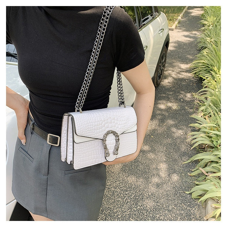 Fashion Chain Women's Shoulder Crossbody Small Square Bag