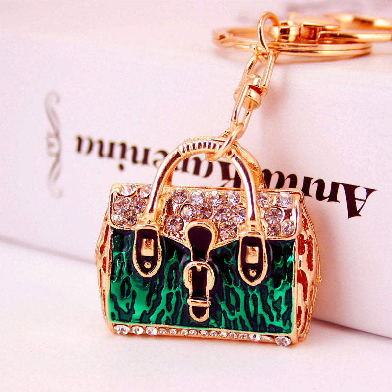 Creative And Refined Cute Colorful Handbag Keychain