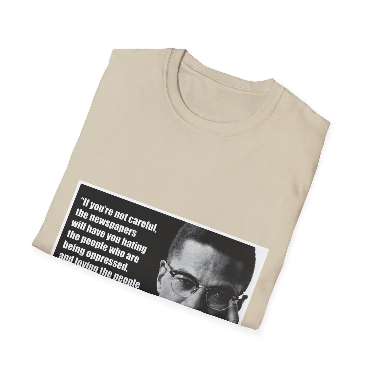 Malcom X Quote Unisex T-Shirt, Activist Tee, Civil Rights Leader Shirt, Black History Month, Social Justice Clothing, Inspirational Top