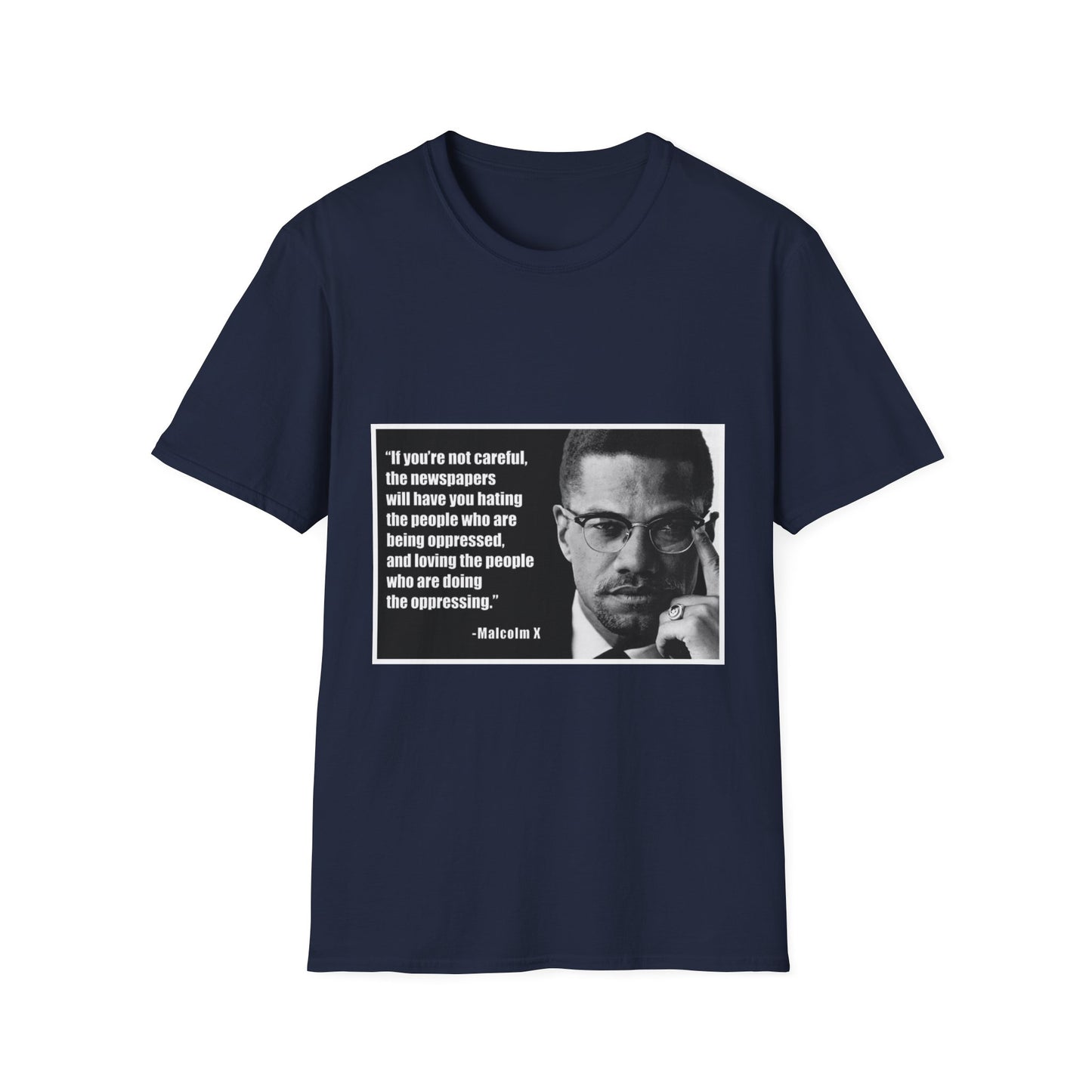 Malcom X Quote Unisex T-Shirt, Activist Tee, Civil Rights Leader Shirt, Black History Month, Social Justice Clothing, Inspirational Top