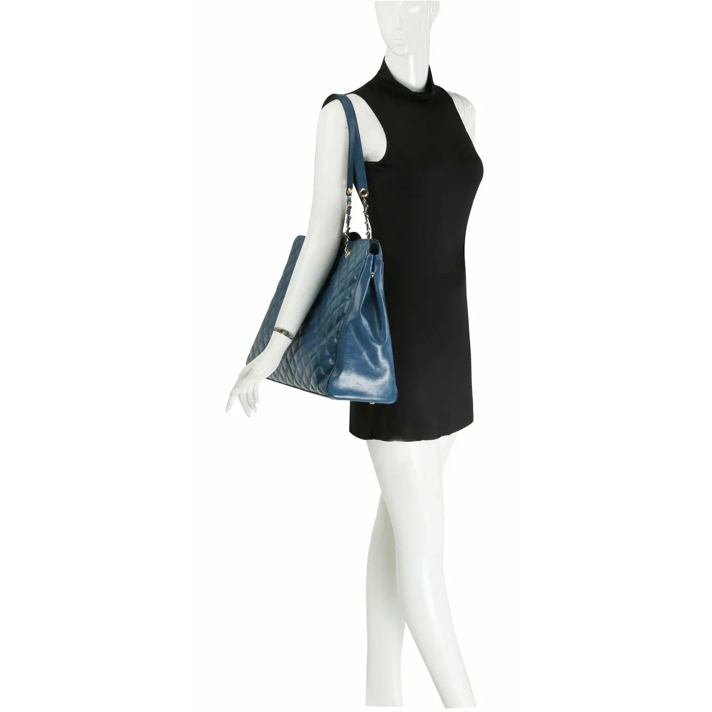 Fashion Oversize Quilted Satchel Trolley Sleeve