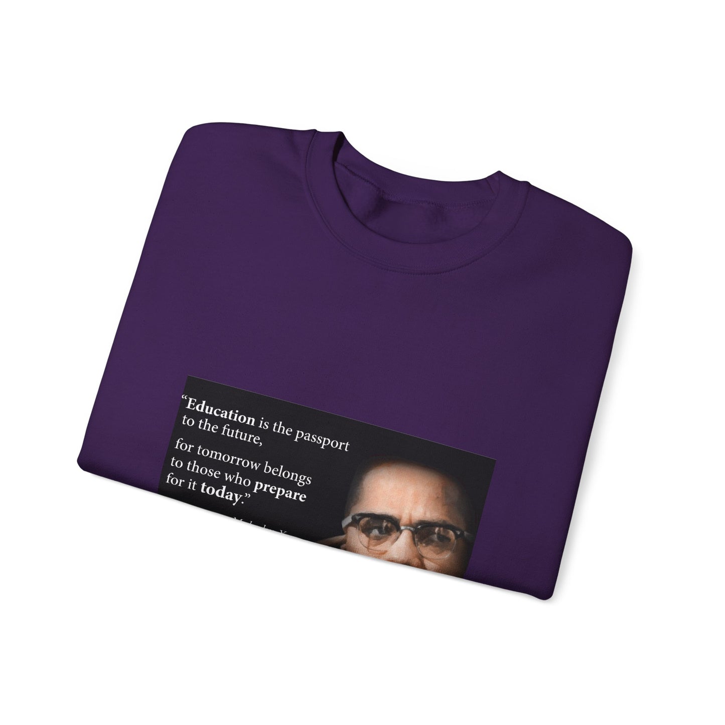 Black History Month Sweatshirt, Civil Rights Activist Apparel, BLM Sweatshirt, Malcom X Quote Jumper, Social Justice Clothing, Equality