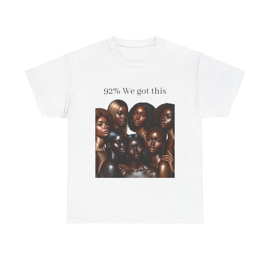 92% We got this Unisex Heavy Cotton Tee