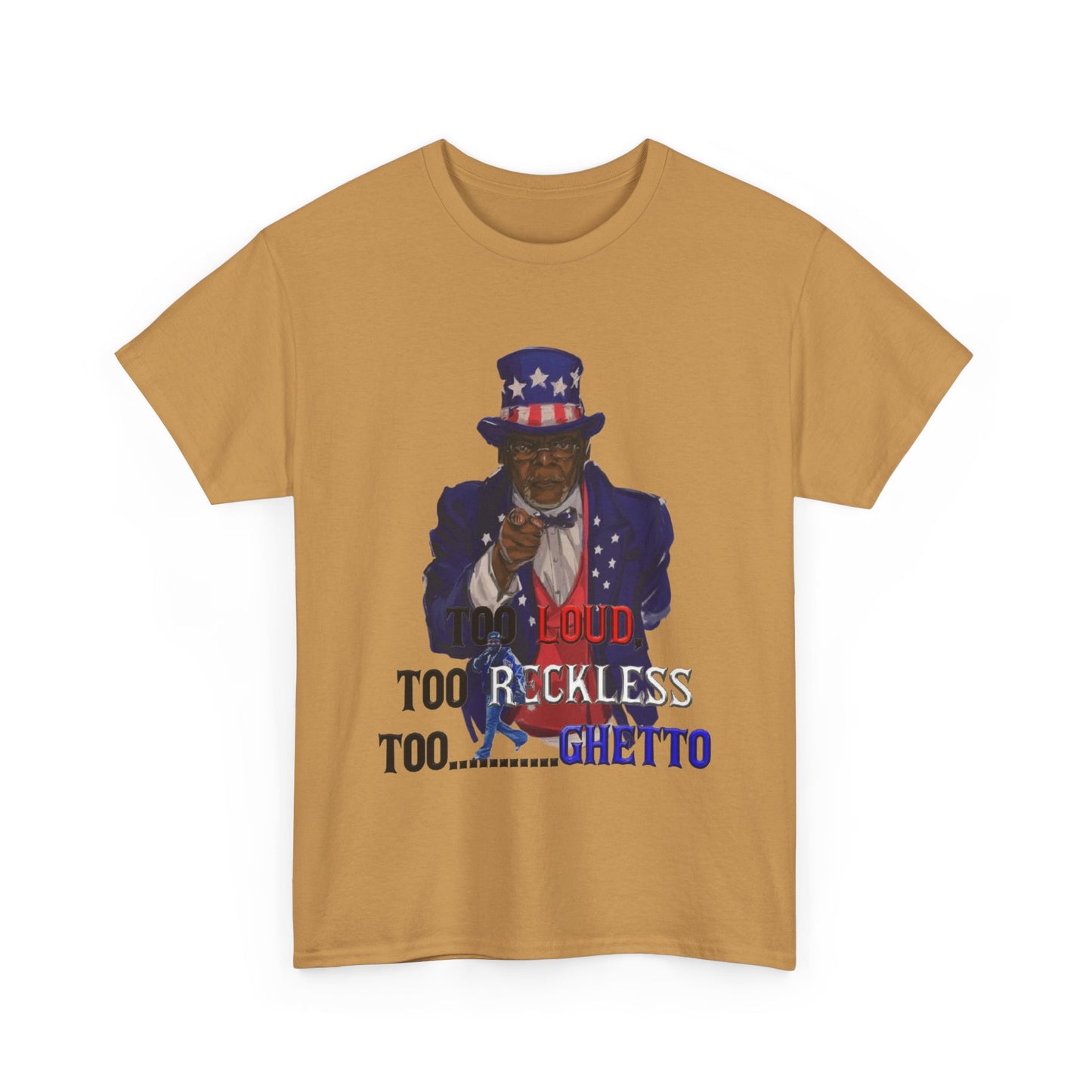 Patriotic T-Shirt, Street Style Top, Protest Fashion, Unisex Cotton Shirt, Fourth of July, Unique Gift