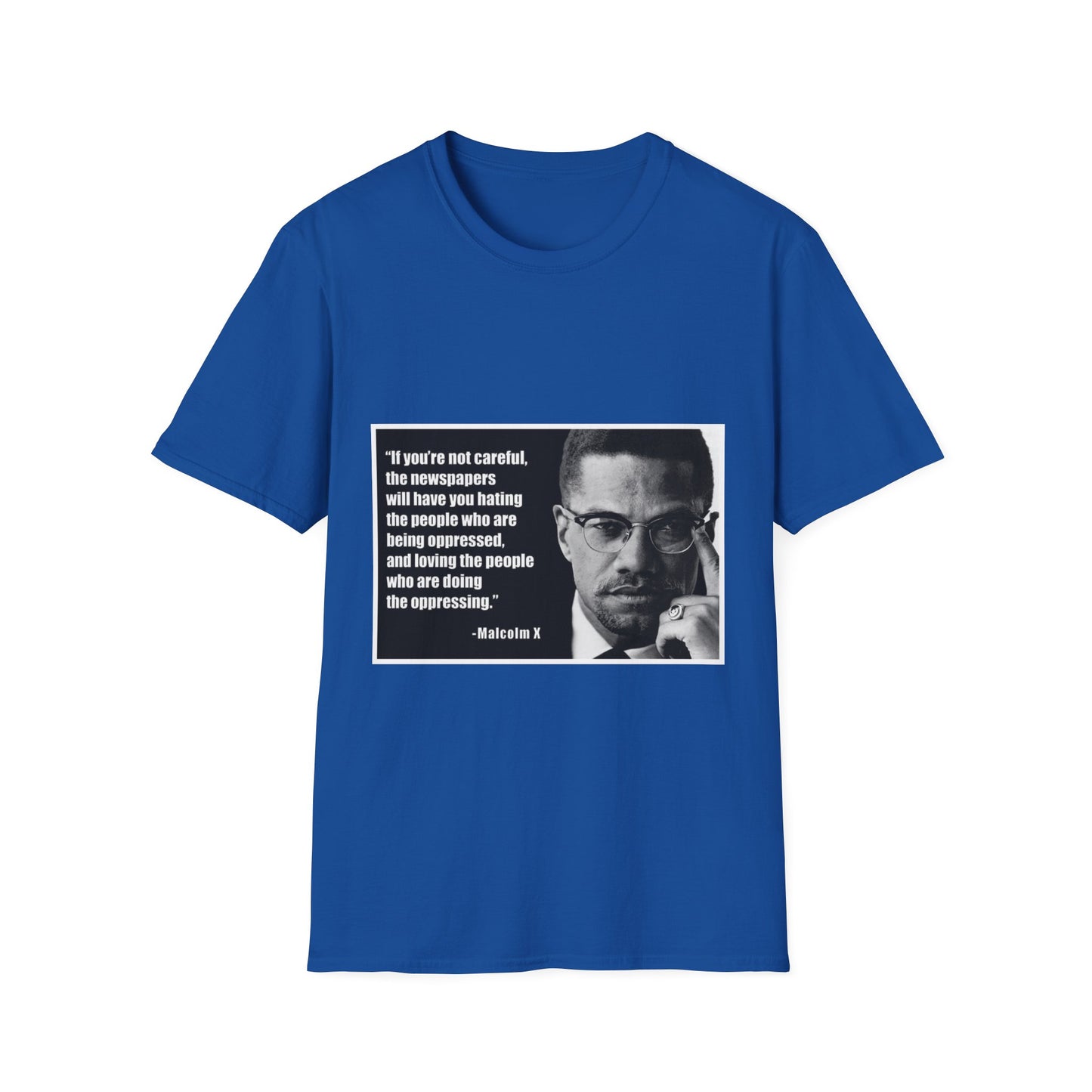 Malcom X Quote Unisex T-Shirt, Activist Tee, Civil Rights Leader Shirt, Black History Month, Social Justice Clothing, Inspirational Top