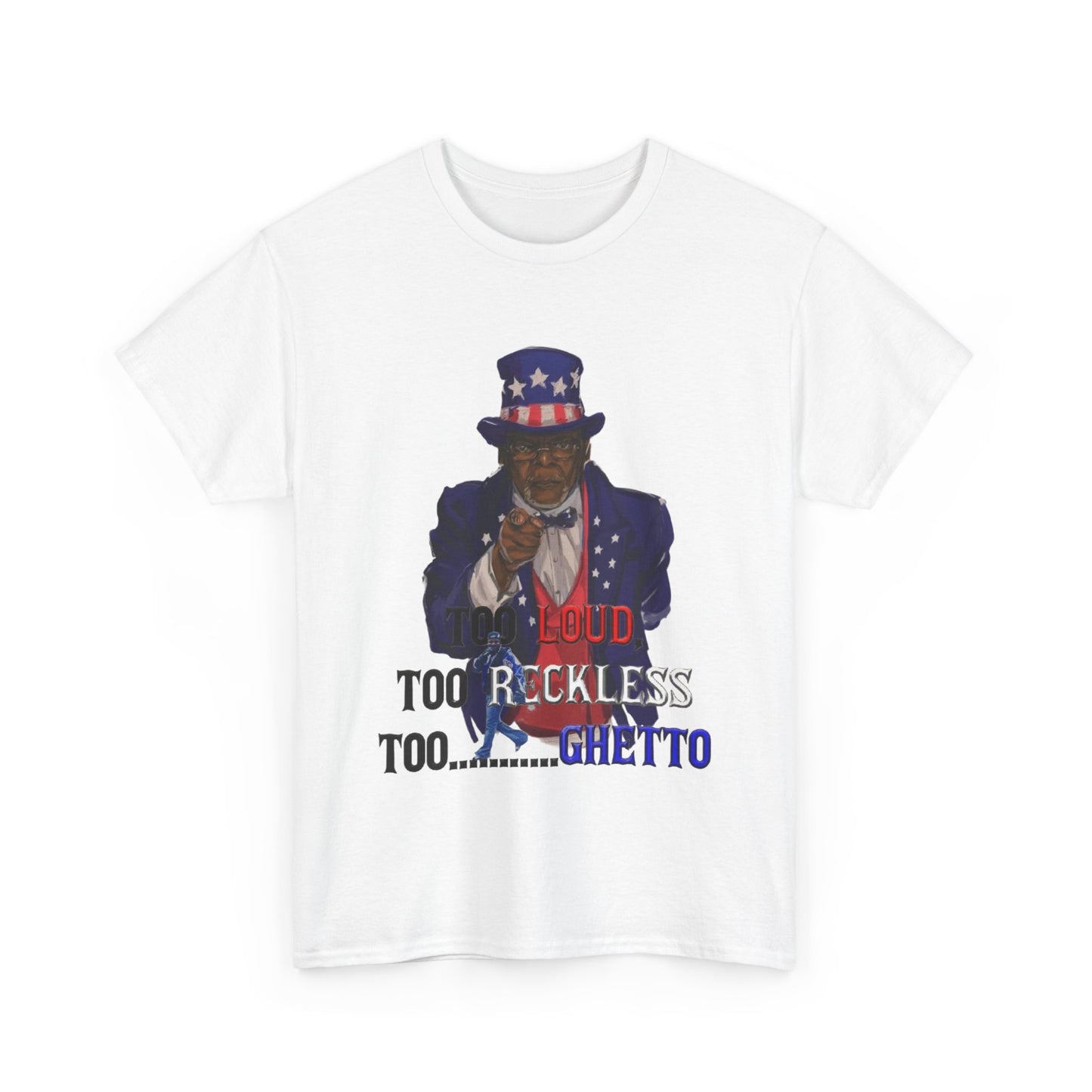 Patriotic T-Shirt, Street Style Top, Protest Fashion, Unisex Cotton Shirt, Fourth of July, Unique Gift