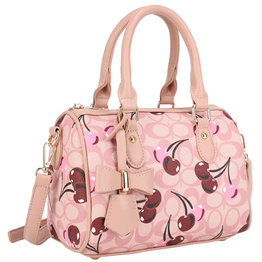 Oval Cherry Print Handle Satchel case of 3
$35.25 MSRP $64.99