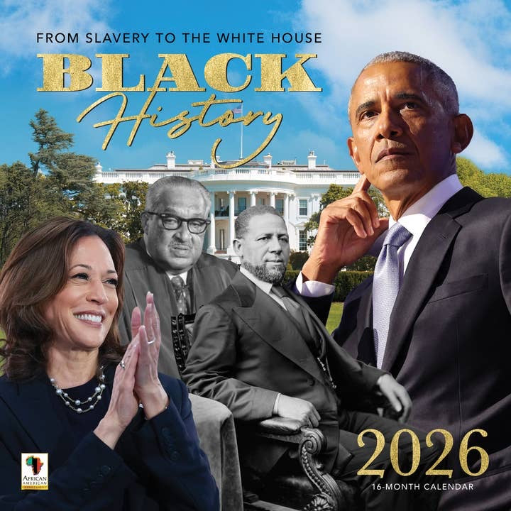2026 Black Wall Calendars