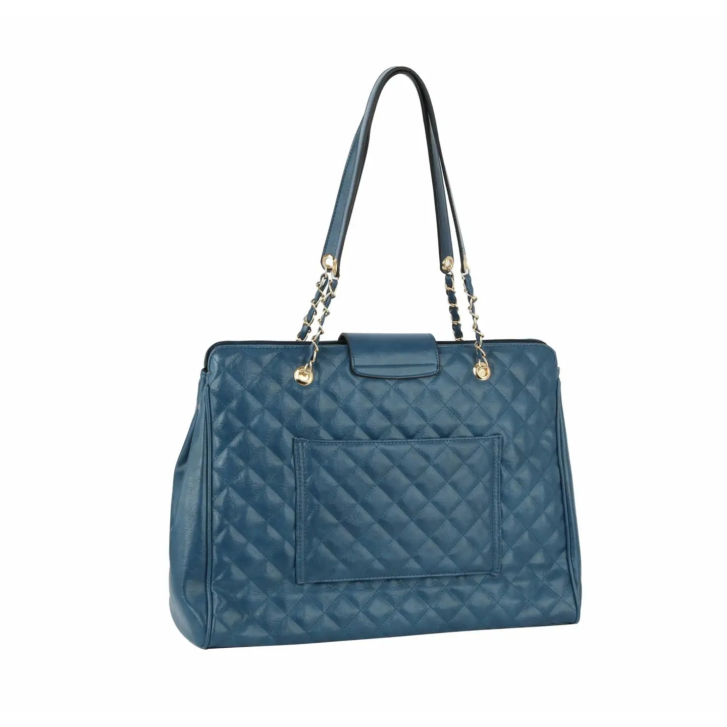 Fashion Oversize Quilted Satchel Trolley Sleeve