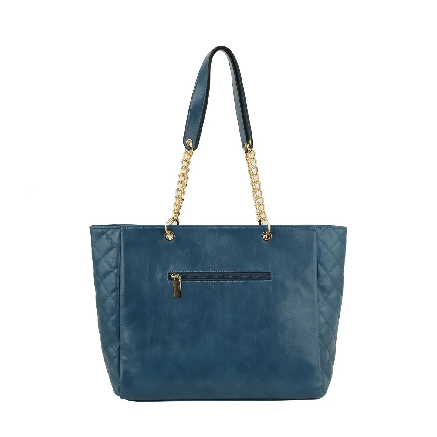 Fashion Quilted Three Pieces Set Large Tote