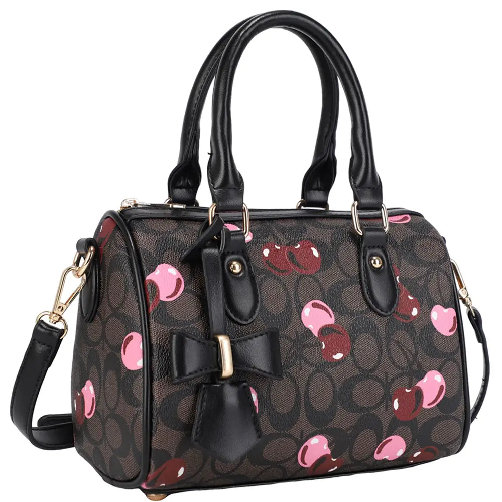 Oval Cherry Print Handle Satchel case of 3
$35.25 MSRP $64.99