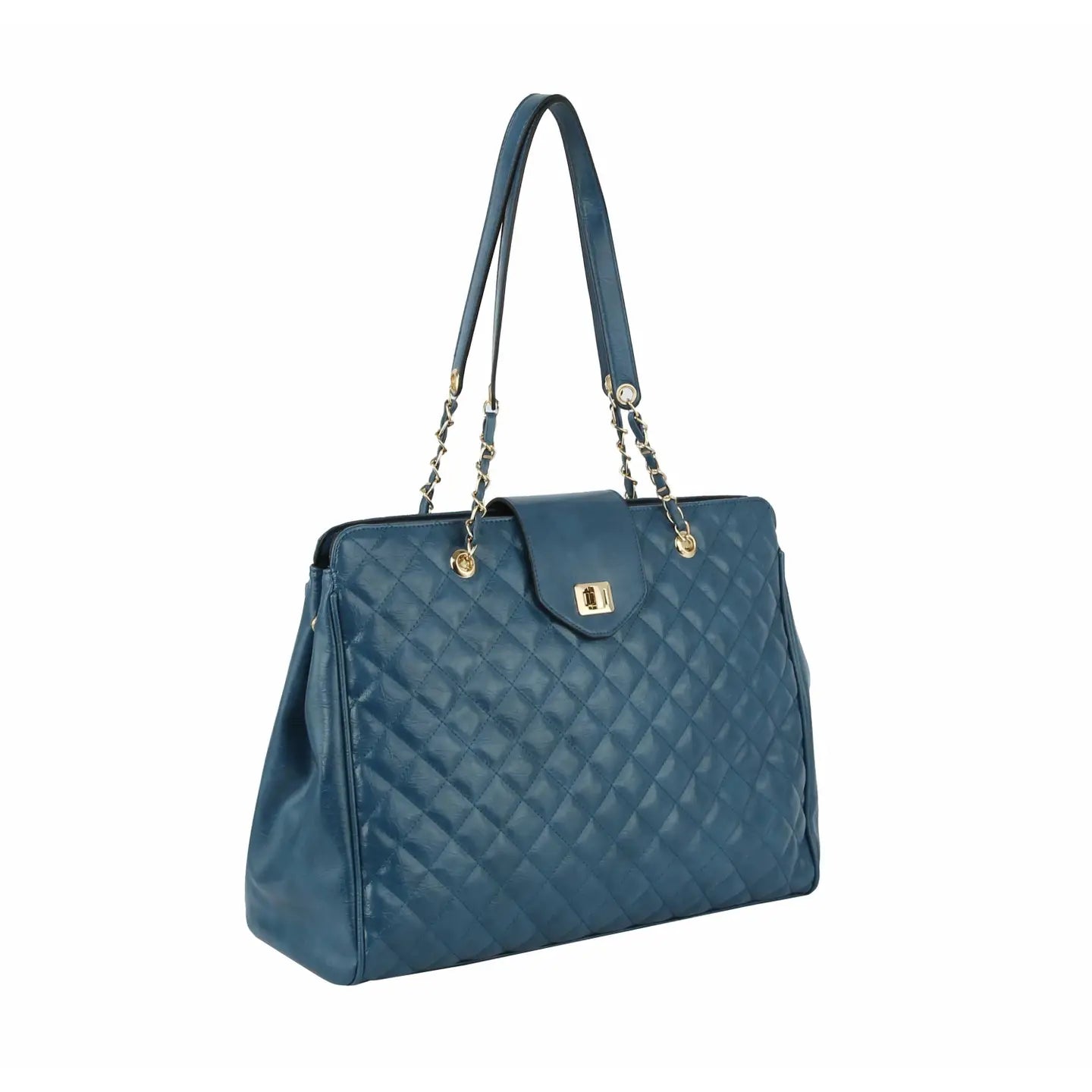 Fashion Oversize Quilted Satchel Trolley Sleeve
