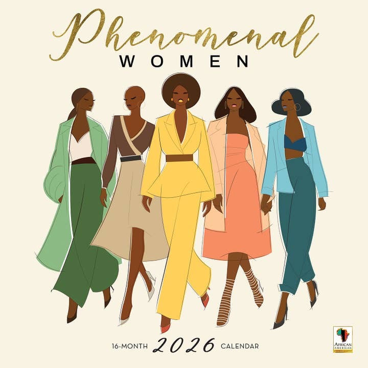 2026 Black Wall Calendars