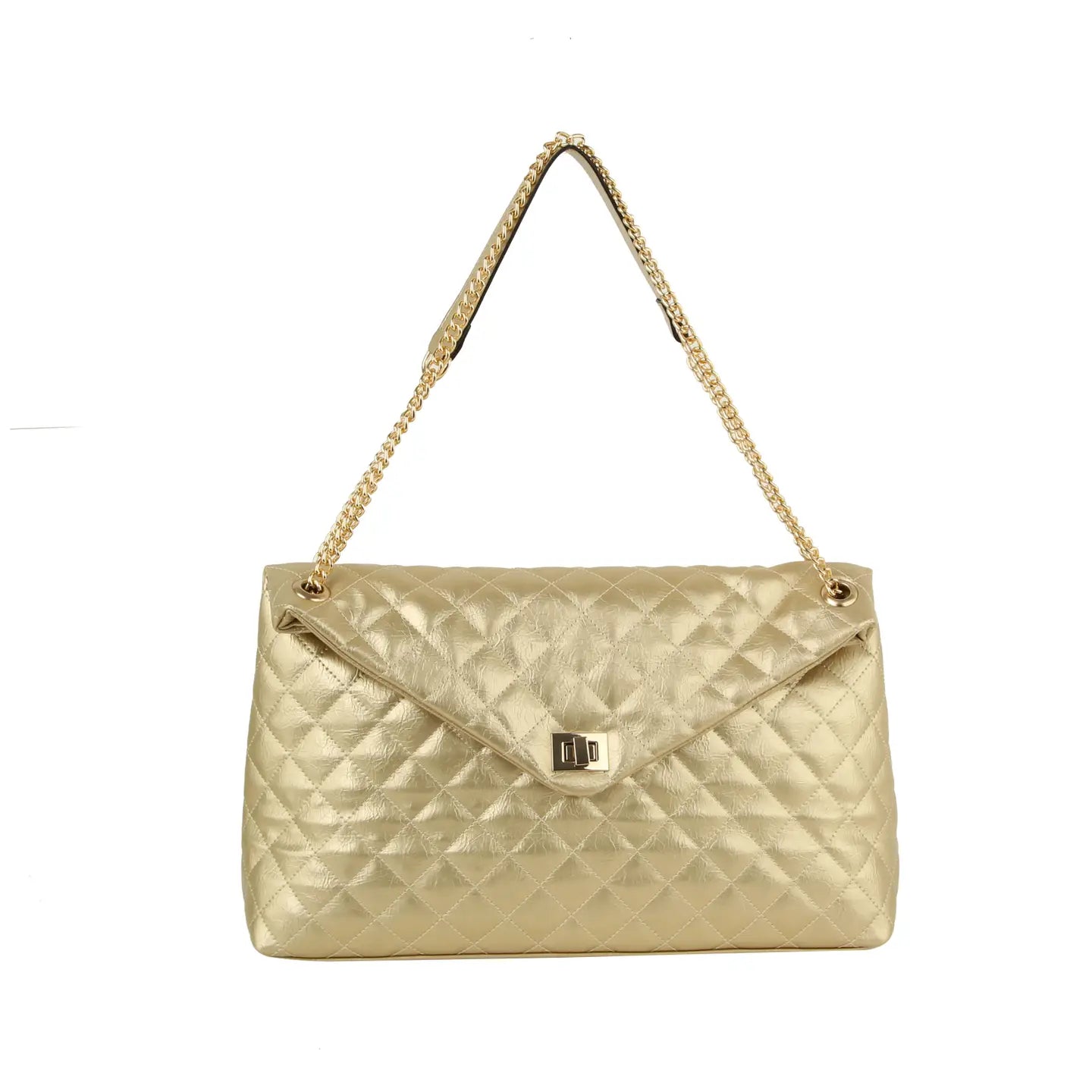 Fashion Quilted Oversize Satchel Trolley Sleeve