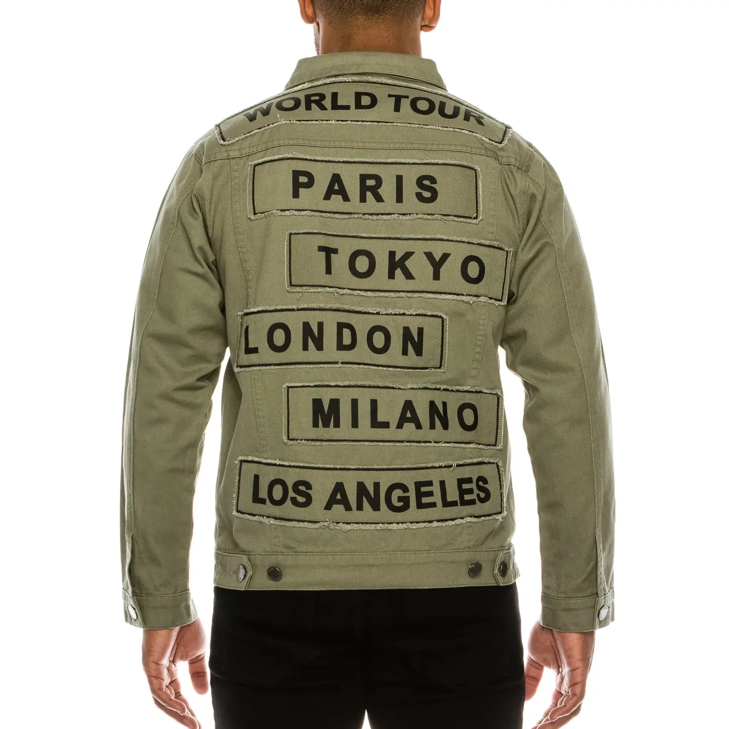 World Tour Colored Denim Jacket
