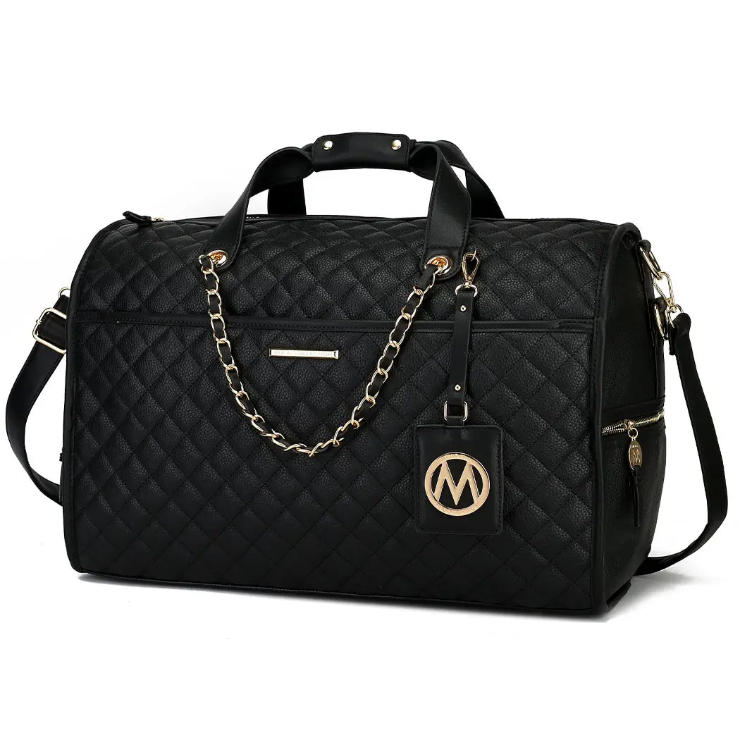 Mkf Lexie Women's Vegan Leather Duffle Bag By Mia K