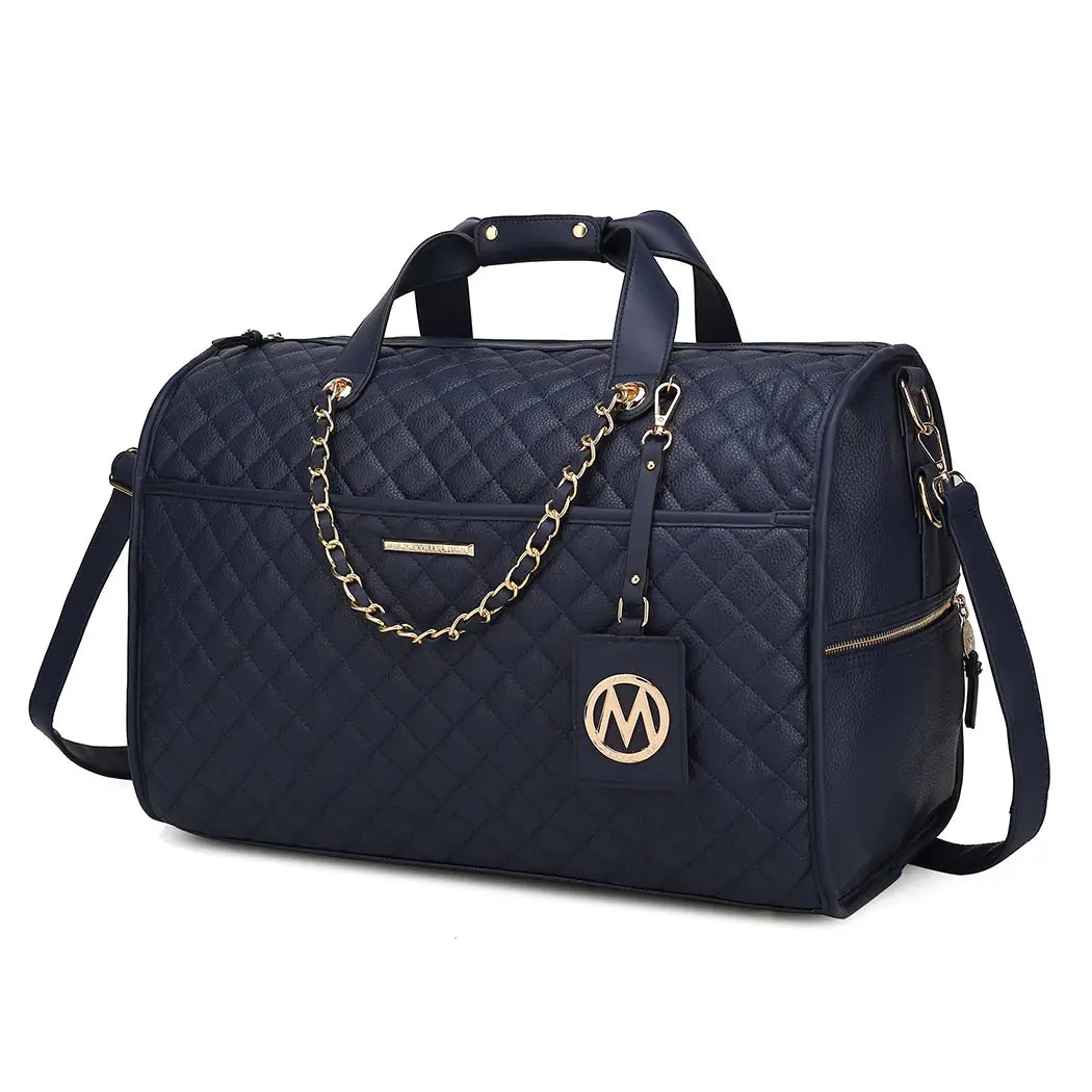 Mkf Lexie Women's Vegan Leather Duffle Bag By Mia K