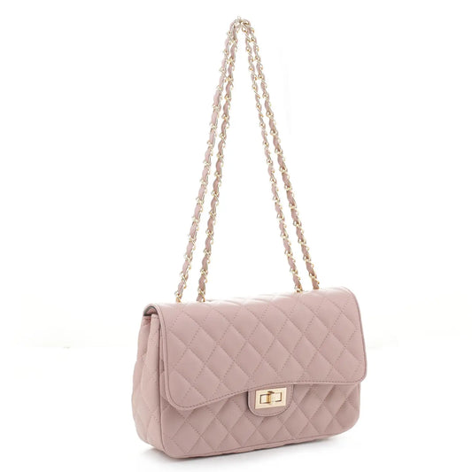 Quilted Shoulder Flap Bag