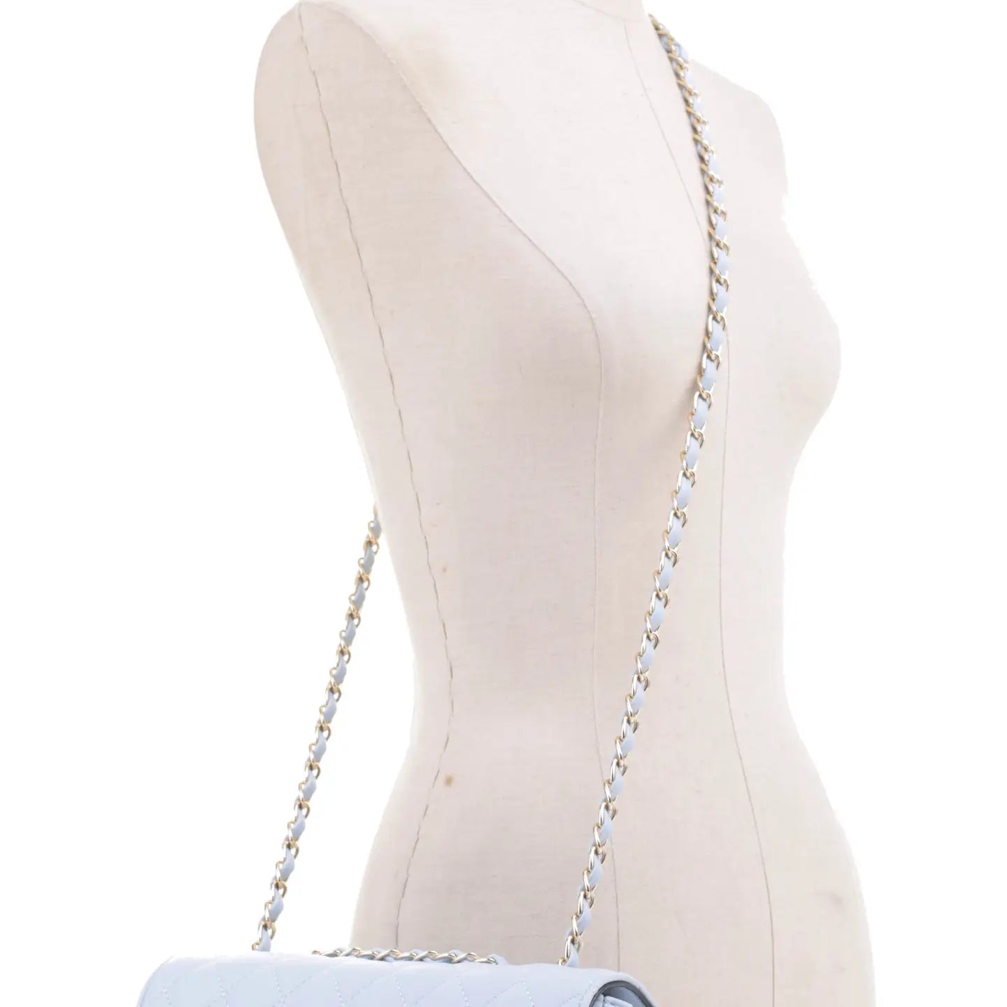 Quilted Shoulder Flap Bag
