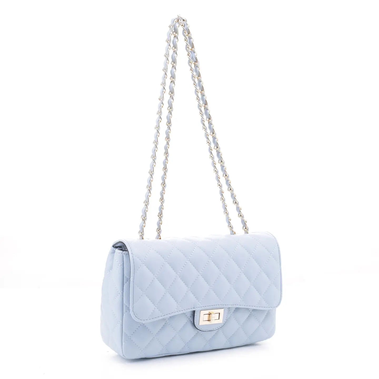Quilted Shoulder Flap Bag