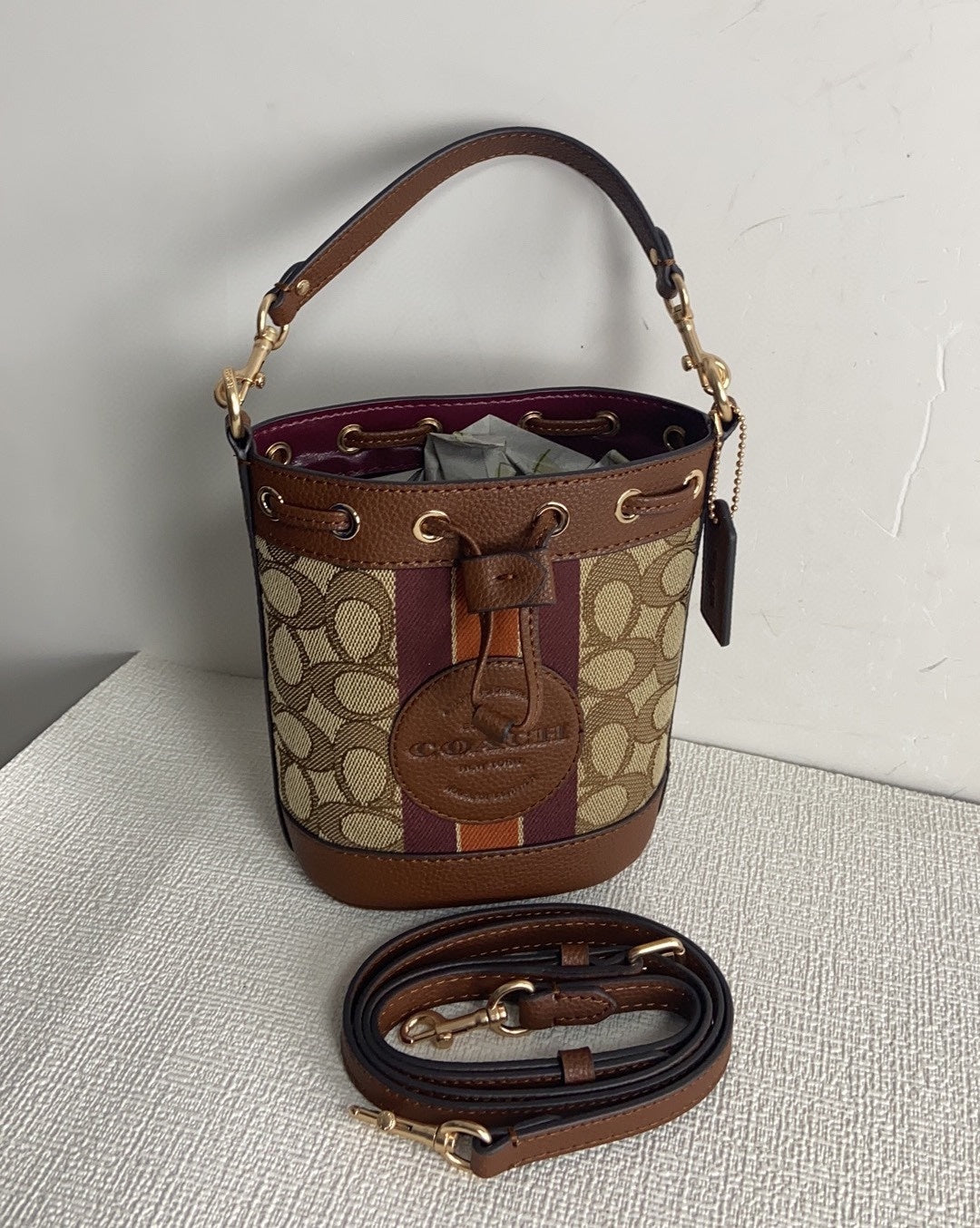 Coach Dempsey Bucket Bag