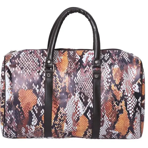 Crazy Paisley Print Duffle Bag Weekender Bag Travel Bag