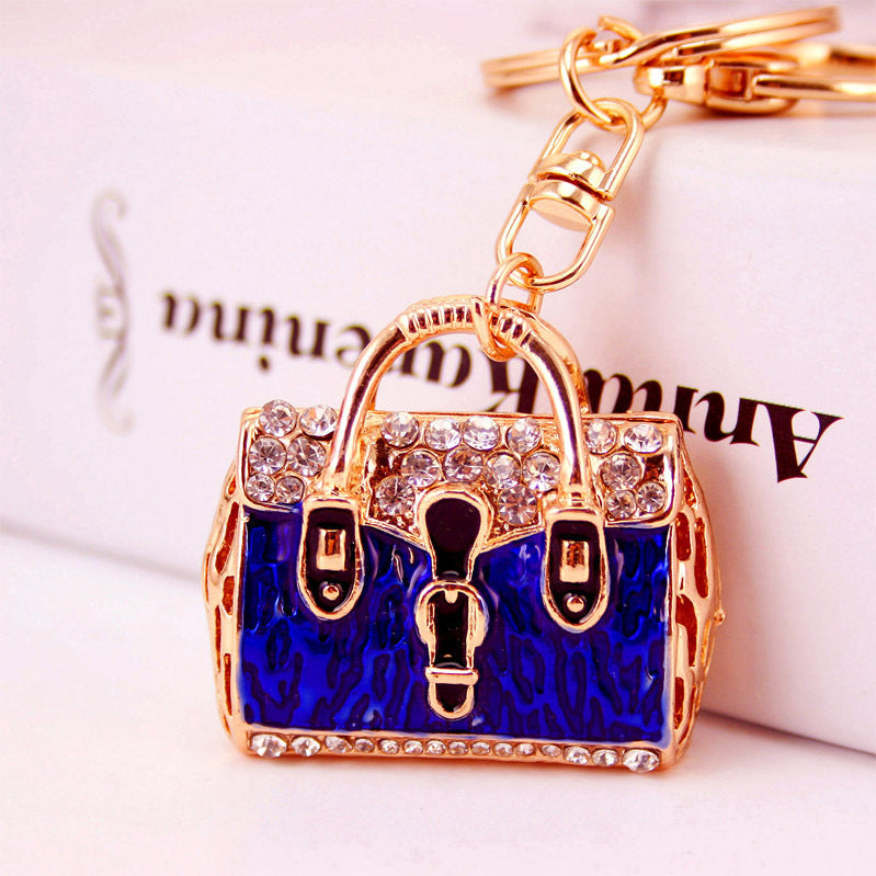 Creative And Refined Cute Colorful Handbag Keychain