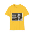 Malcom X Quote Unisex T-Shirt, Activist Tee, Civil Rights Leader Shirt, Black History Month, Social Justice Clothing, Inspirational Top