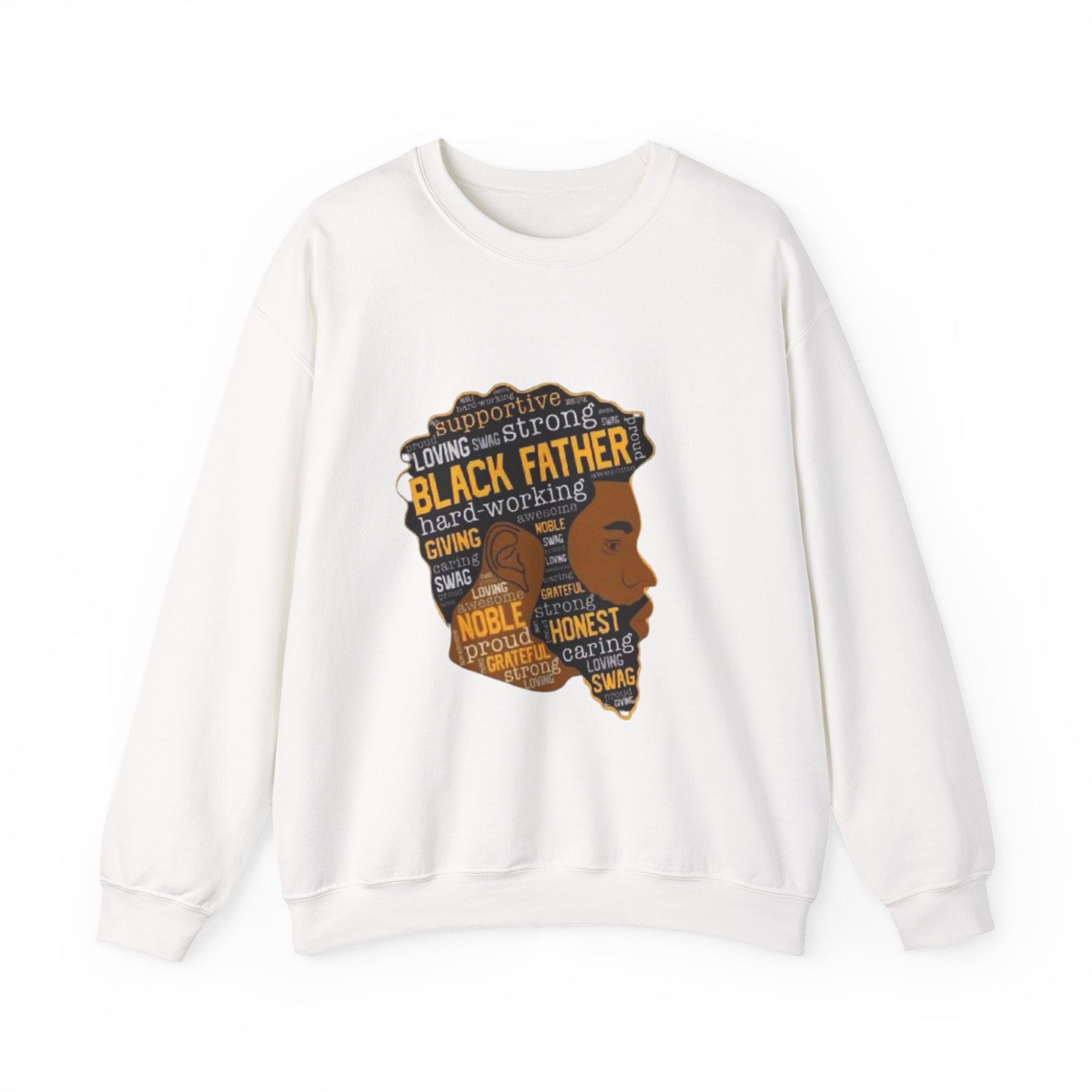 Black Father Crewneck Sweatshirt