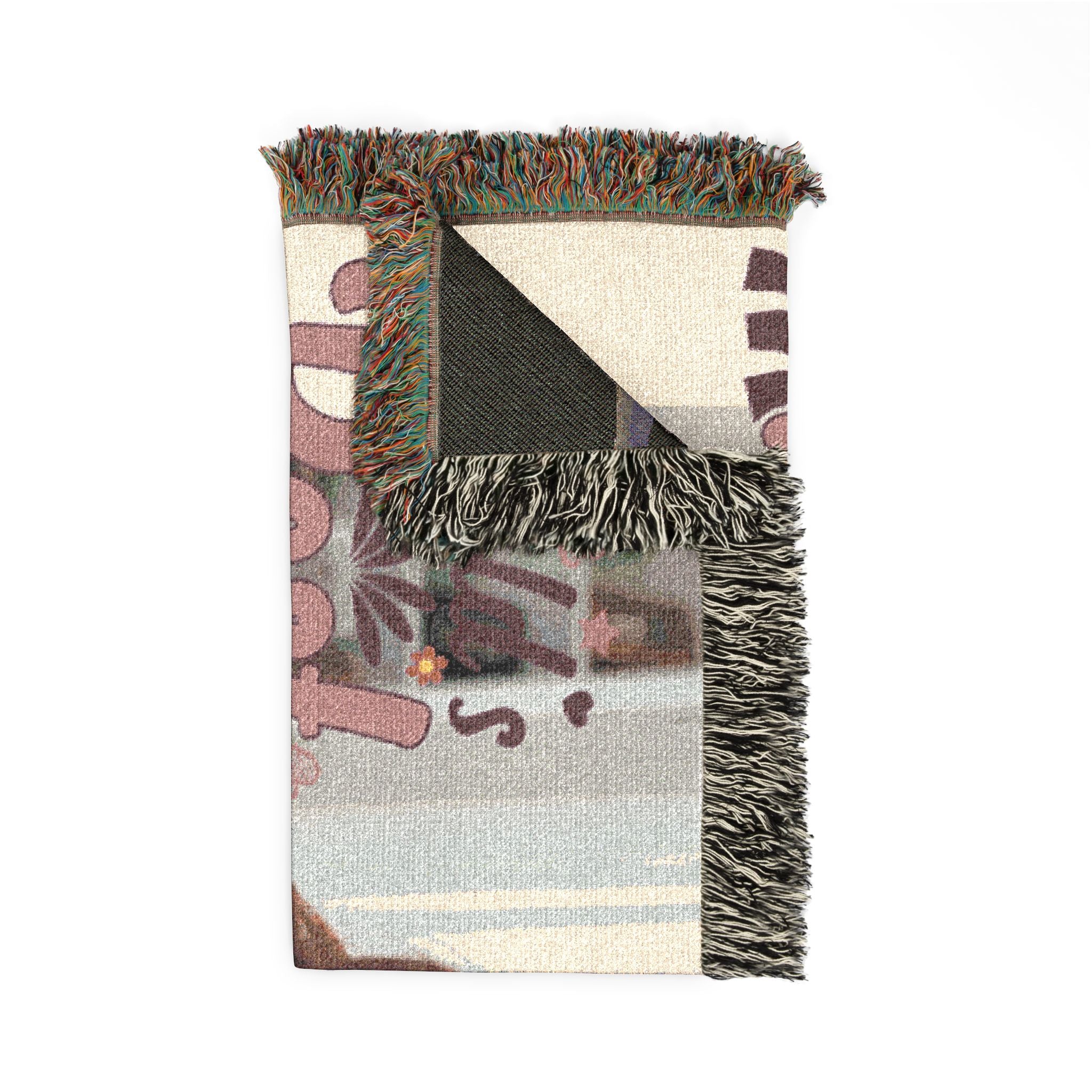 Personalized "Best Mom" Woven Blanket — Custom Photo Family Throw