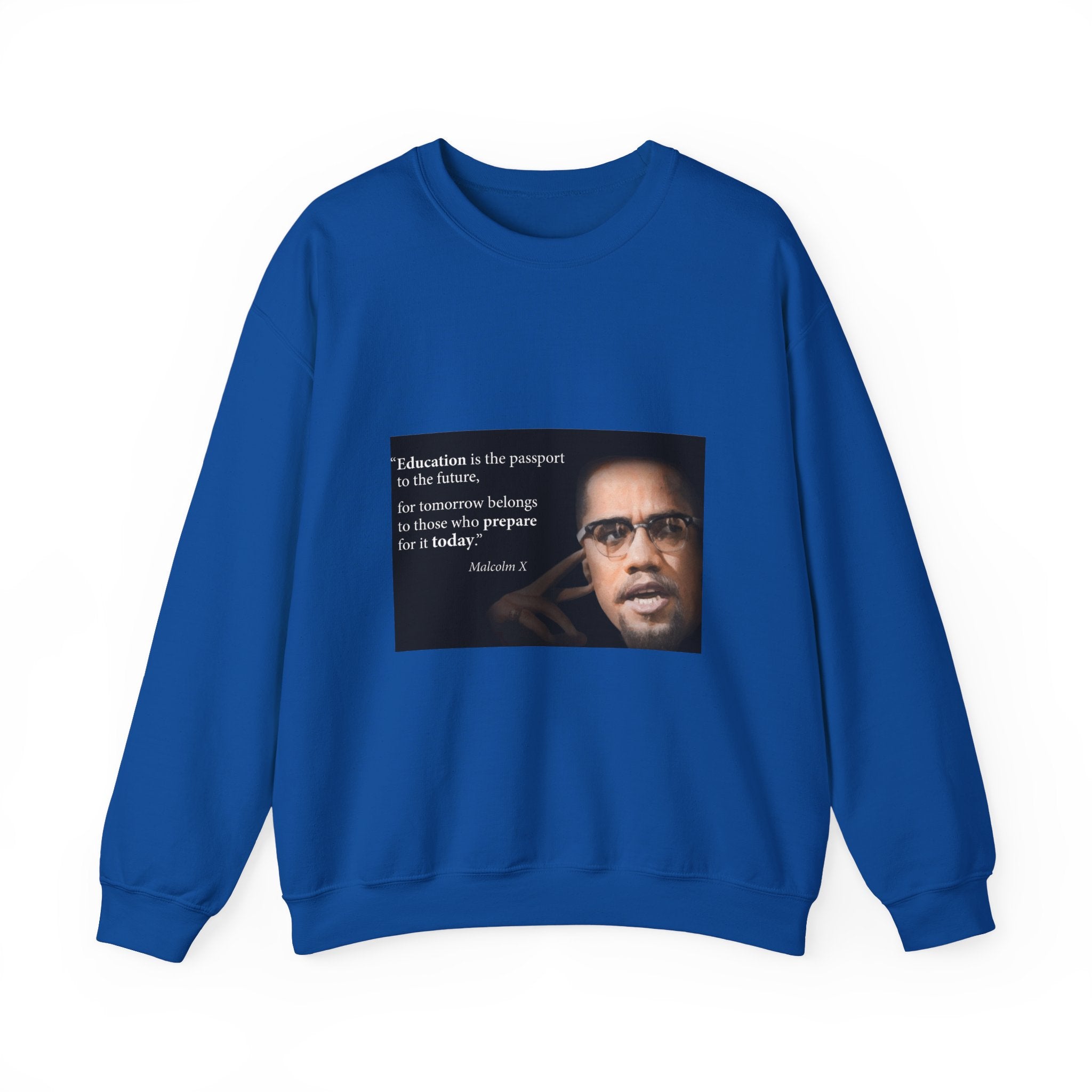 Black History Month Sweatshirt, Civil Rights Activist Apparel, BLM Sweatshirt, Malcom X Quote Jumper, Social Justice Clothing, Equality