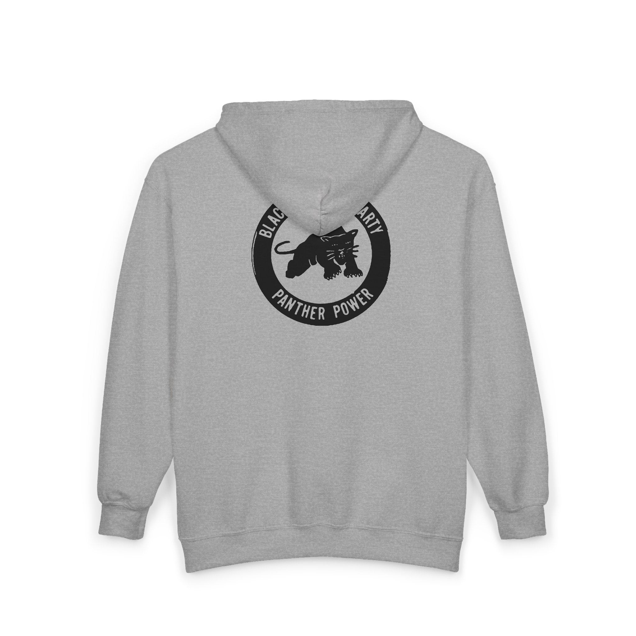 Black Panther Party Full Zip Hoodie for Social Justice Supporters, Comfy Activist Gear, Unisex Sweatshirt, Cozy Casual Wear, Great Gift for