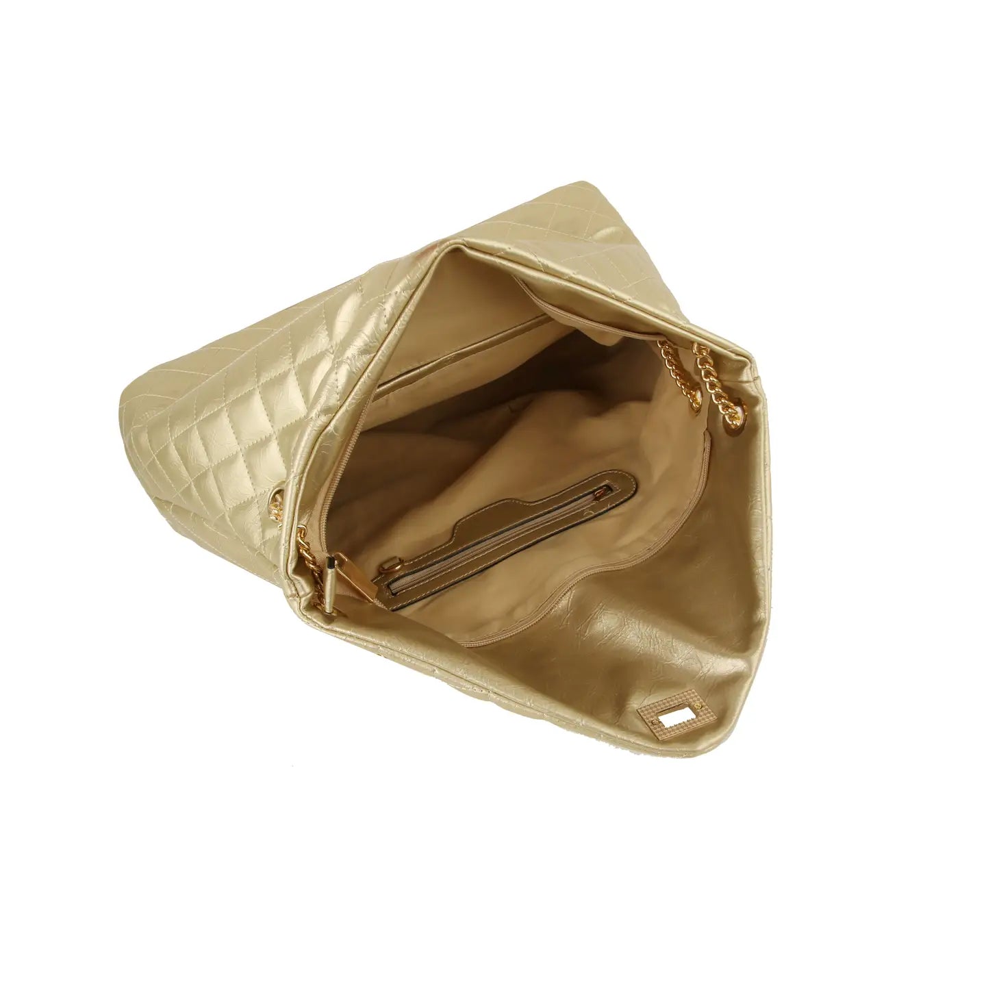 Fashion Quilted Oversize Satchel Trolley Sleeve