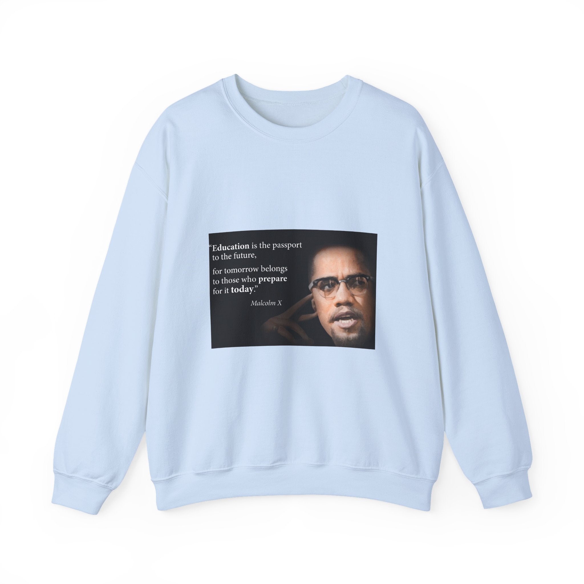 Black History Month Sweatshirt, Civil Rights Activist Apparel, BLM Sweatshirt, Malcom X Quote Jumper, Social Justice Clothing, Equality